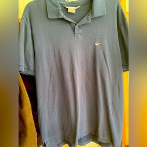 Men’s Nike polo navy blue, short sleeve